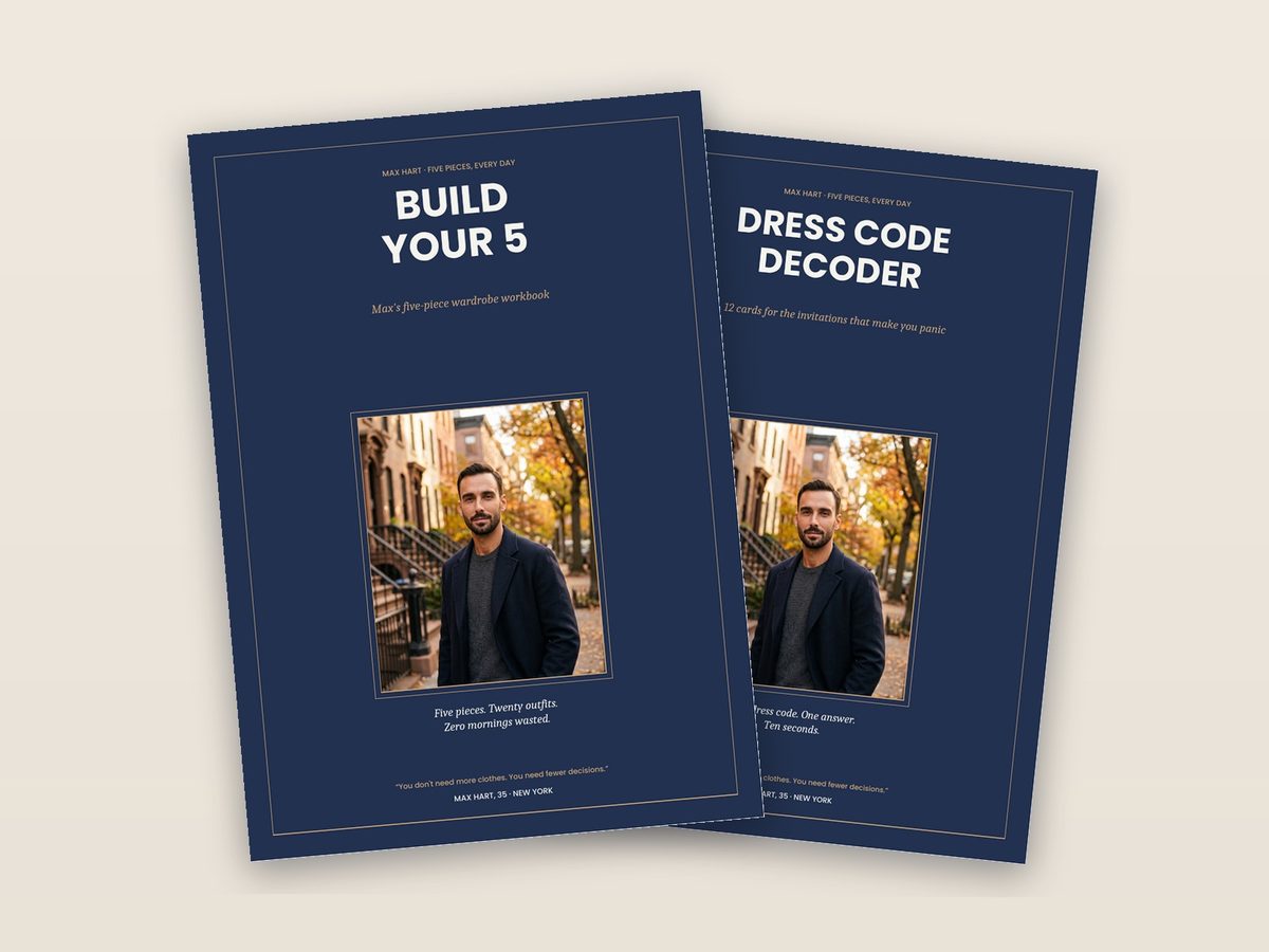 Covers of Build Your 5 and Dress Code Decoder