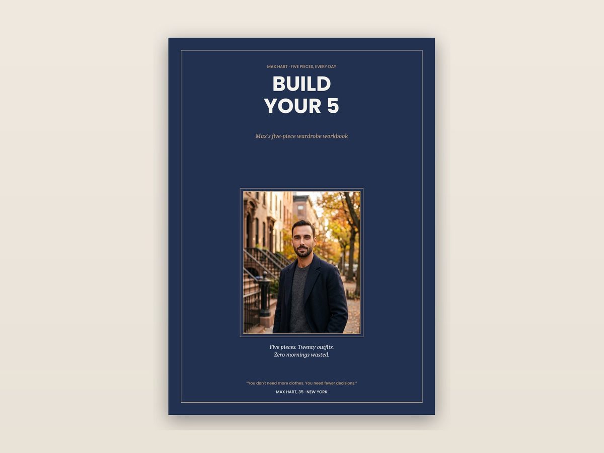 Cover of the Build Your 5 workbook