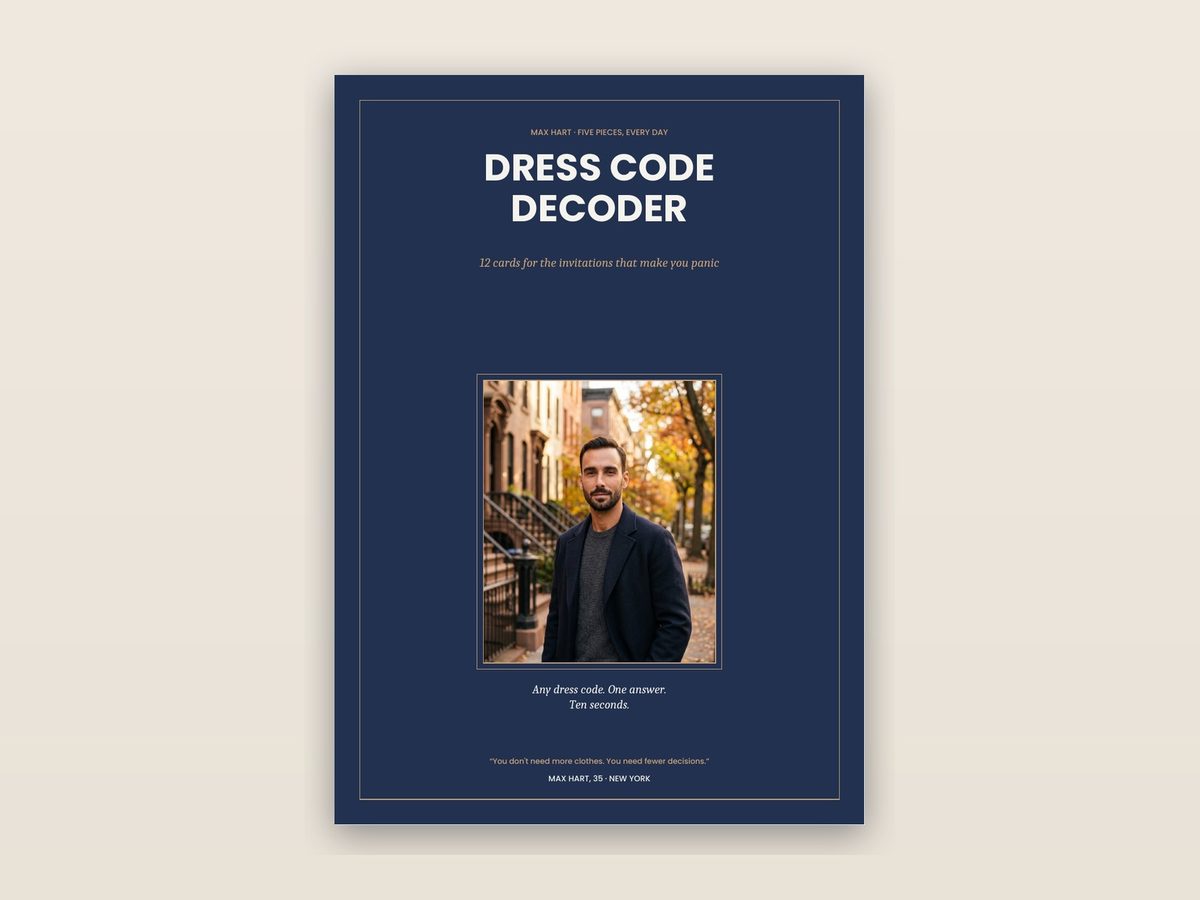 Cover of the Dress Code Decoder